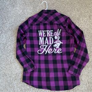 Alice in wonderland flannel